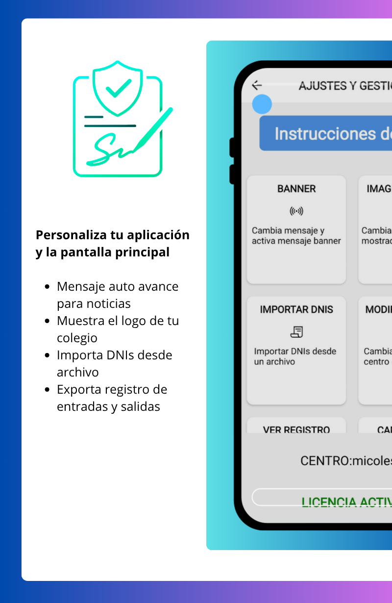 Formulario de registro de salidas